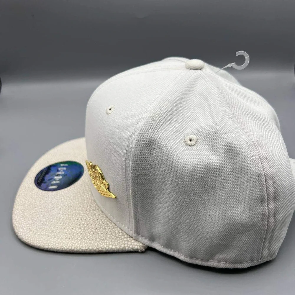 Air Jordan Hat Men‎ White Pinnacle Wings Jumpman Strap Back Cap
